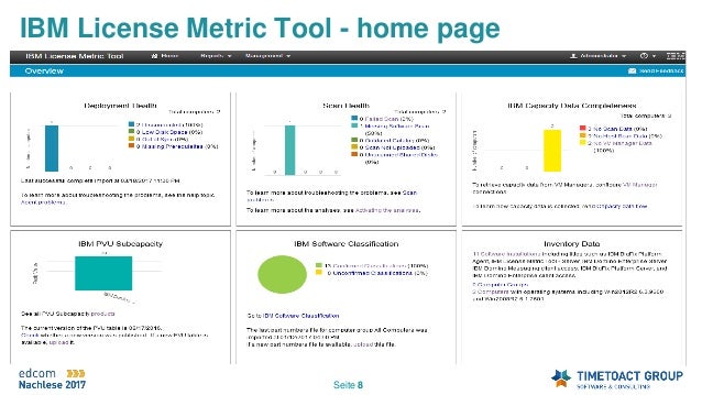 IBM License Metric Tool 9.2.x (edcom 2017)