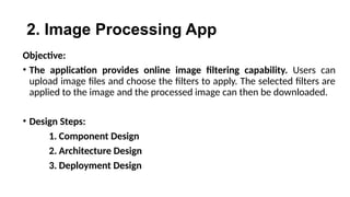 Cloud Application Development in Python Image Processing APP | PPTX