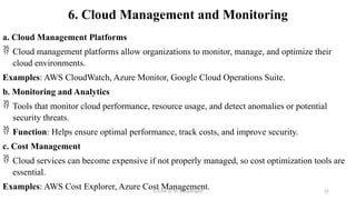 Cloud Computing Architecture and Management | PPTX