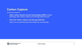 Carbon Capture Storage and CCUS by IIEFA | PDF