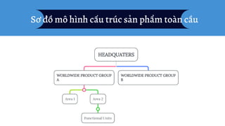 Sơ đồ mô hình cấu trúc sản phẩm toàn cầu
 