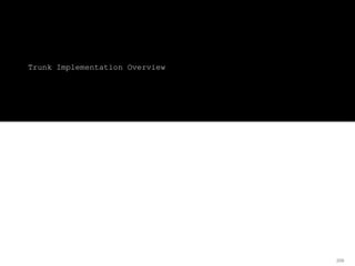 209209209
Trunk Implementation Overview
 