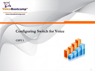 77
Configuring Switch for Voice
CIPT 1
 