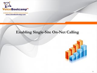 84
Enabling Single-Site On-Net Calling
 