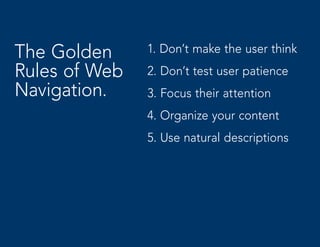 Web Navigation Presentation | PDF