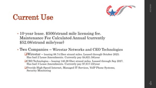 City Fiber Infrastructure and Leasing | PPTX