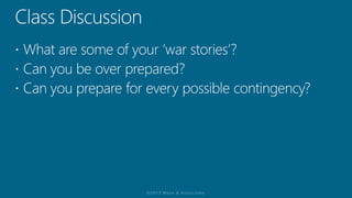 Understanding the Risk Management Framework & (ISC)2 CAP Module 13: Contingency Planning