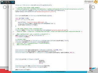 애니메이션 종합
모바일게임과정II:Cocos2d-X 117
 