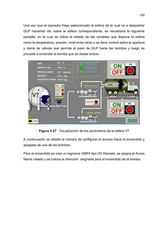 Diseño e Implementacion del Sistema de Control para la Automatizacion del Proceso de Despacho de GLP a Granel en una Termi...