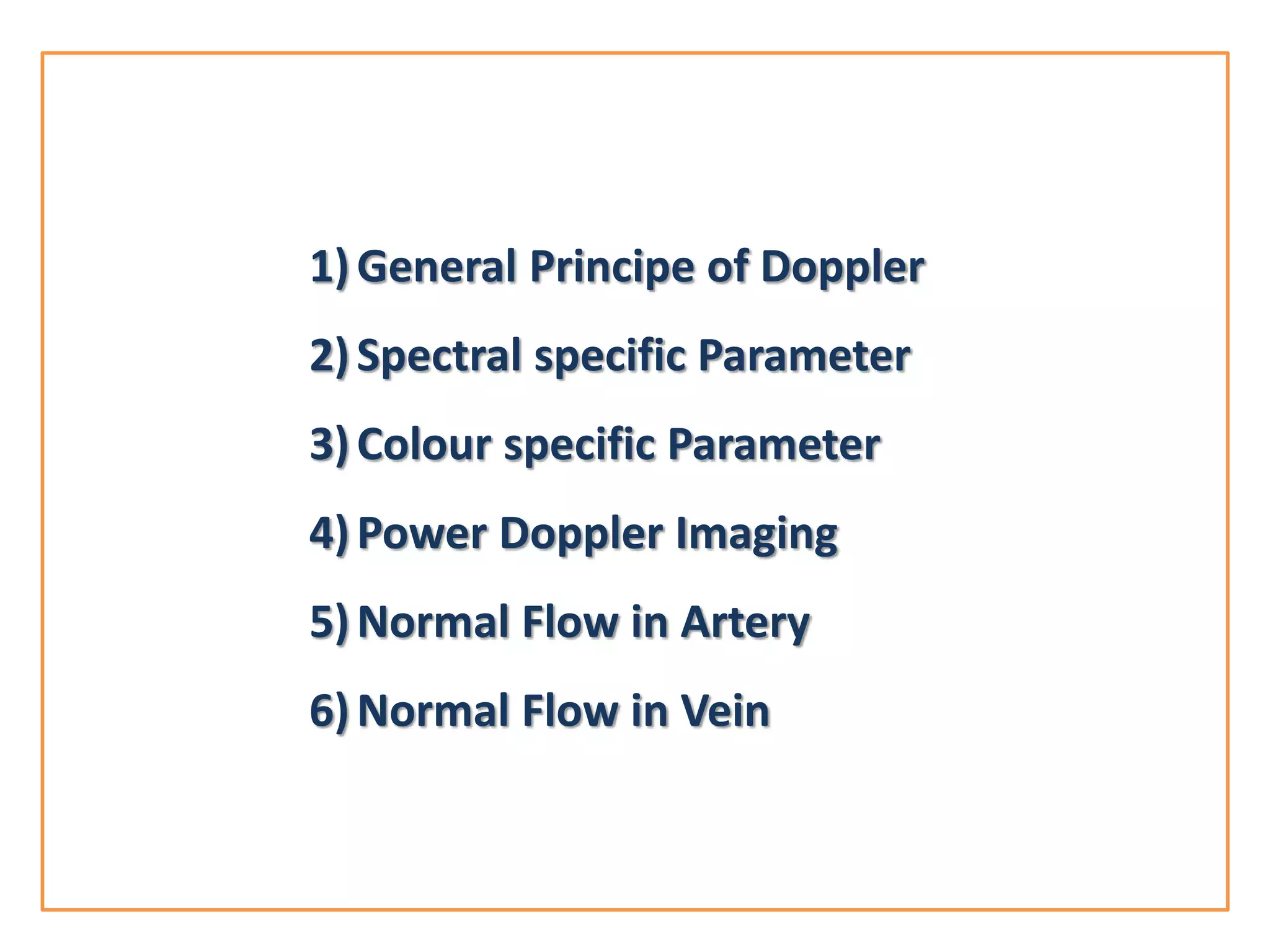 Colour Doppler Basics | PPTX