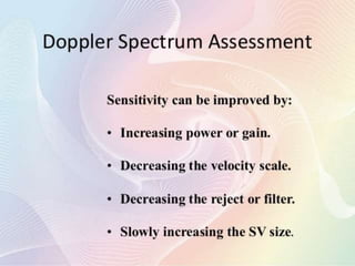 Doppler Color Pages Colour Doppler Basics | PPTX