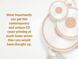 Various CD Cover Design