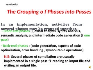 compiler design phases in brief with working | PPT