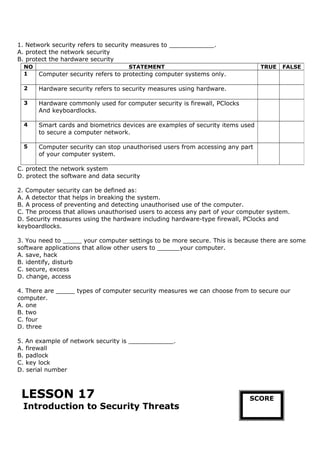 Cd ict-worksheet-la1-form-4 | DOC