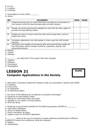 Cd ict-worksheet-la1-form-4 | DOC