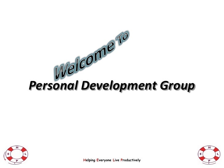 Cd Personal Development Group No Music Pdf
