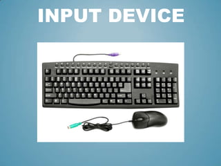 INPUT DEVICE

 