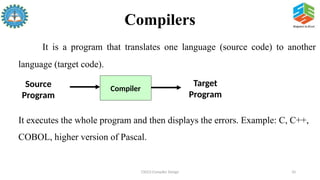 Comprehensive Overview of Compiler Design: Phases and Techniques | PPTX