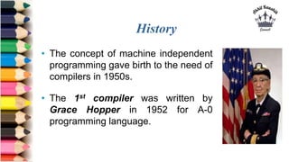 Compiler History Introduction to Compilers | PPTX