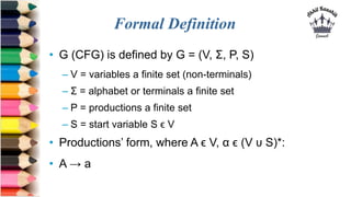 Context Free Grammar | PPTX