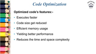 Code Optimization | PPTX