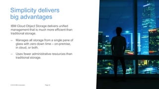 IBM Cloud Storage - Cleversafe | PPTX