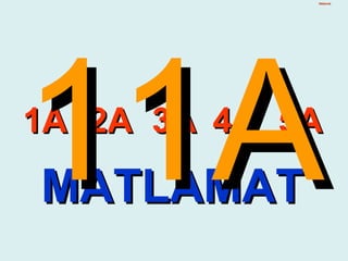 11A
             Matlamat




1A 2A 3A 4A 5A

MATLAMAT
 