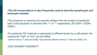 Cluster of differentiation | PPTX