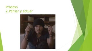 Proceso
2.Pensar y actuar
 