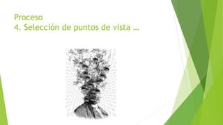 Proceso
4. Selección de puntos de vista …
 