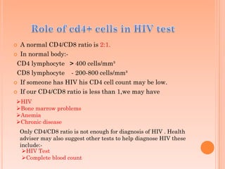 Cd4 and cd8 cells by RK | PDF | Lung and Respiratory Health | Diseases ...
