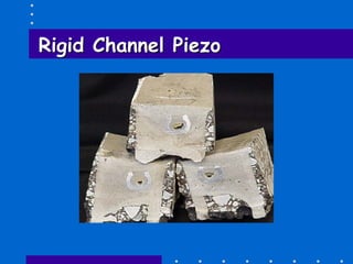 Rigid ChannelRigid Channel PiezoPiezo
 