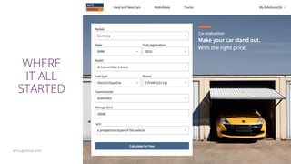 7
WHERE
IT ALL
STARTED
©ThoughtWorks 2020
 