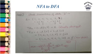 NFA to DFA
 