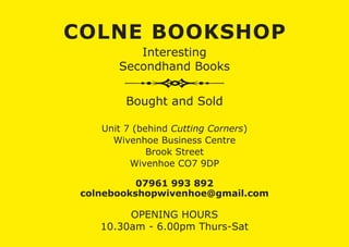 Colne Books PENNY BOOKS WEB FLYER VERSION.PDF