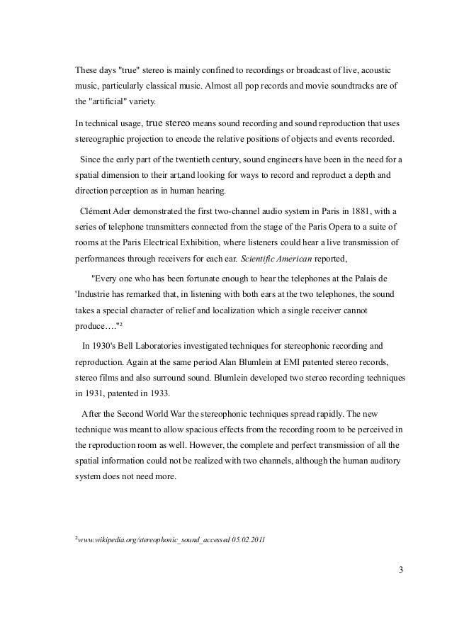 1 Binaural Recording Techniques Recording With A Diy Dummy Head