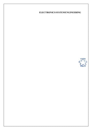 ELECTRONICSSYSTEMENGINEERING
 