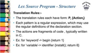 Lexical Analyzer Implementation | PPTX | Programming Languages | Computing