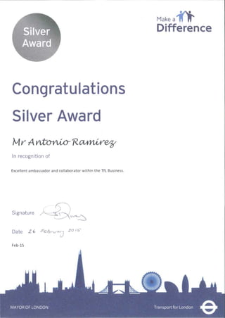 AR award SILVER