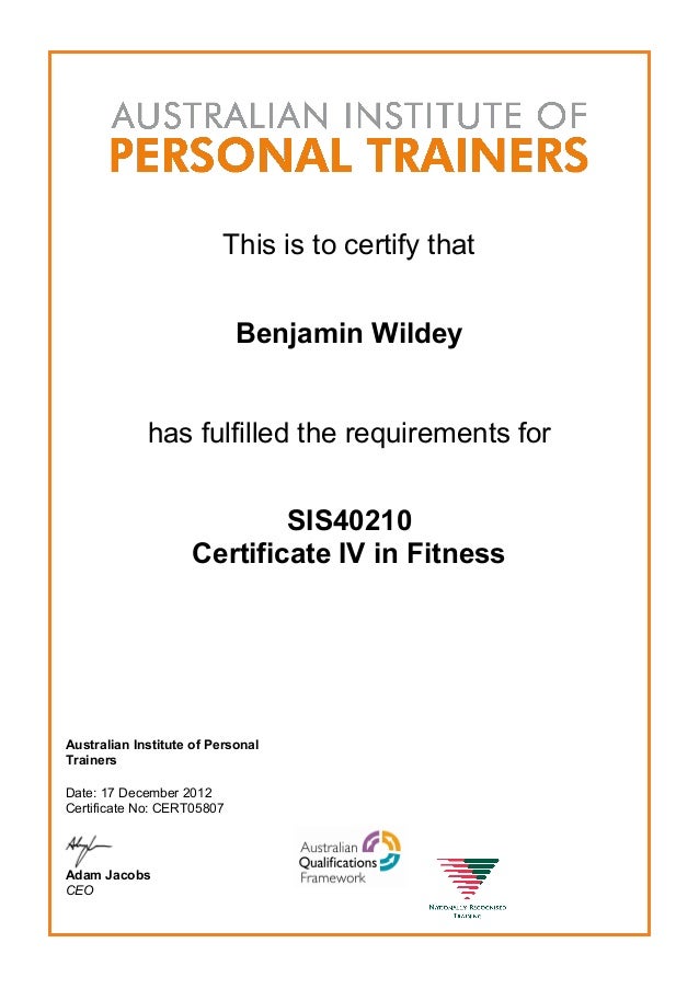 certificate iv in fitness sis40210 aipt dec 2012 1 638