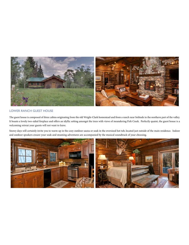 LAZY MOOSE RANCH Marketing Packet