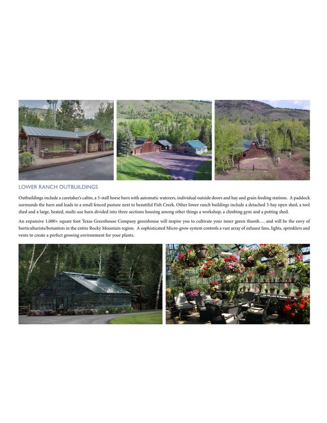 LAZY MOOSE RANCH Marketing Packet