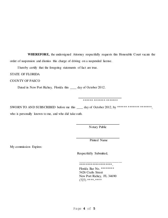 Fl Drivers License Suspension Laws