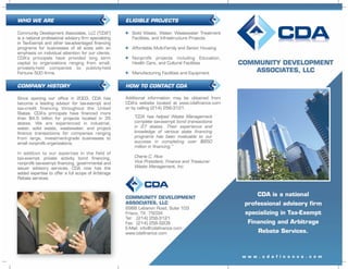 CDA Brochure