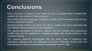 Malware Classification and Analysis