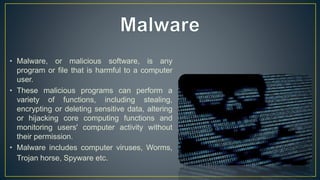 Malware Classification and Analysis
