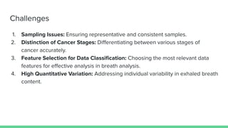 Cancer detection using volatile organic compunds | PPT