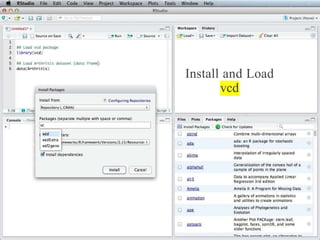vcd
Install and Load
 