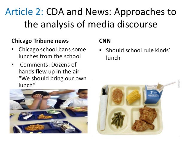 critical discourse analysis and media pdf