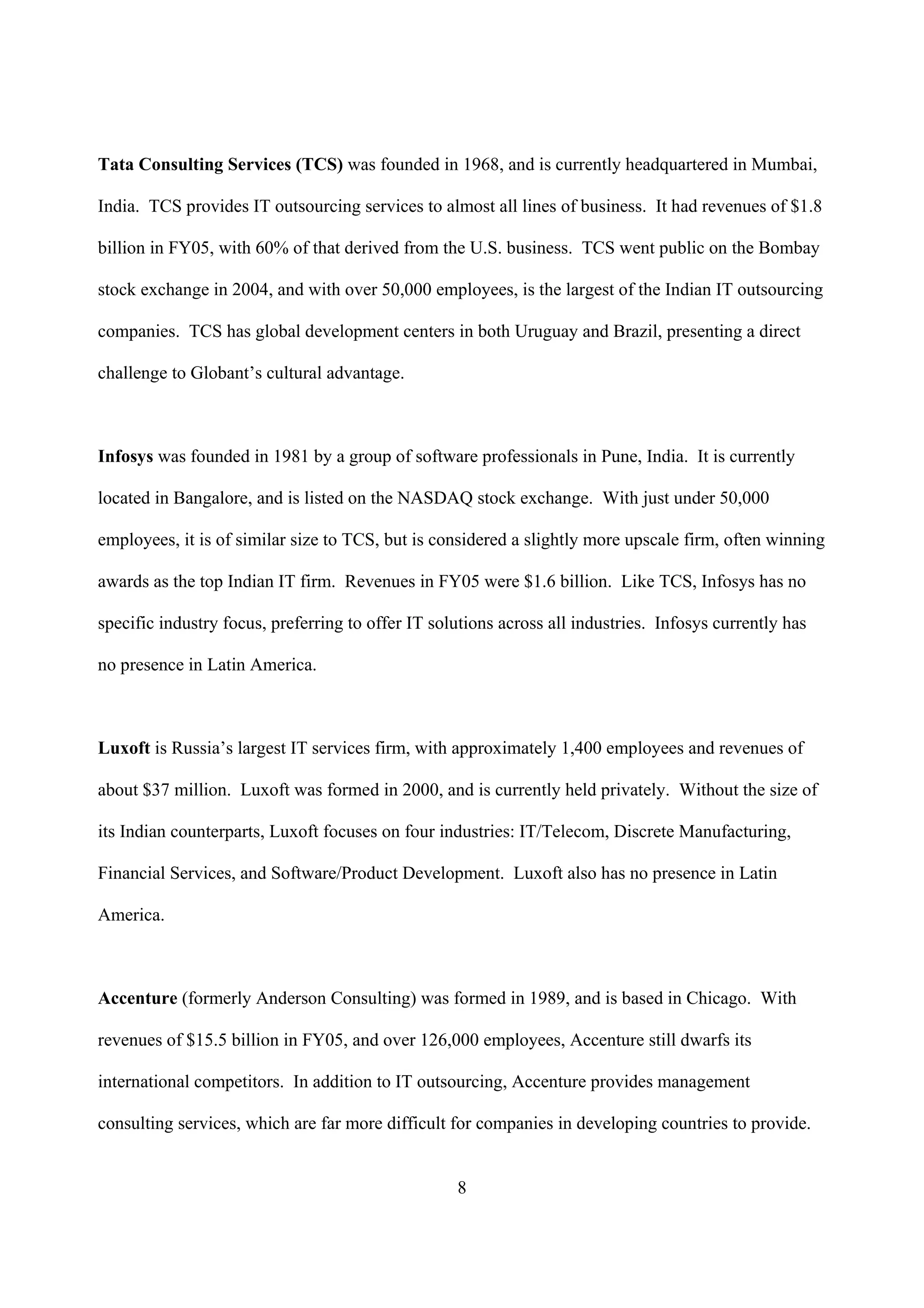 Caso Globant - MIT G-Lab Case